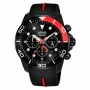 Lorus heren kwartshorloge RT347JX9 – blauwe wijzerplaat, roestvrijstalen armband, 43mm