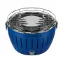 LotusGrill G280 U Blue draagbare houtskoolgrill met rookvrije technologie