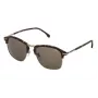 LOZZA MAN SL2292M-08FT zonnebril Havana Tortoise acetaat rechthoekig 55mm