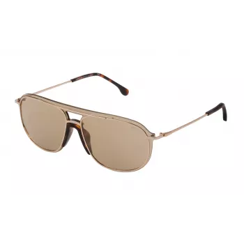 LOZZA MAN SL233899300G zonnebril shield frame UV400 polycarbonaatglas 99mm glasbreedte 145mm pootlengte