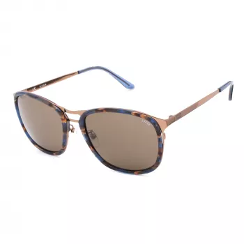 LOZZA SL2199 Unisex zonnebril - rechthoekig acetaat montuur UV400-bescherming - 57/20/135 mm