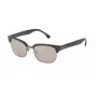 LOZZA SL2253M52568X unisex zonnebril - Havana acetaat frame, groene polycarbonaat glazen, UV400-bescherming, 52 mm