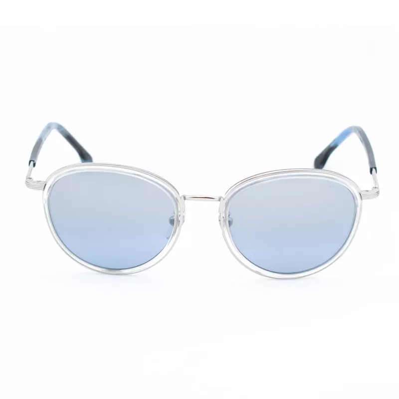 LOZZA SL2254M-579X unisex zonnebril Havana acetaat montuur bruine verloopglazen 52mm