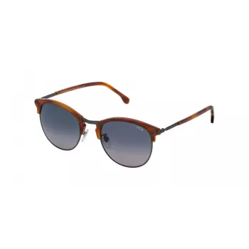 LOZZA SL2293M-627Y unisex zonnebril Havana bruin 52mm