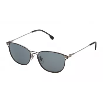 LOZZA SL2303M550F53 unisex zonnebril - acetaat montuur, UV400-bescherming, 55 mm glazen