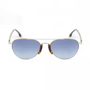 LOZZA SL2394-570579 heren rechthoekige acetaat zonnebril, grijze glazen, 57/15/140 mm
