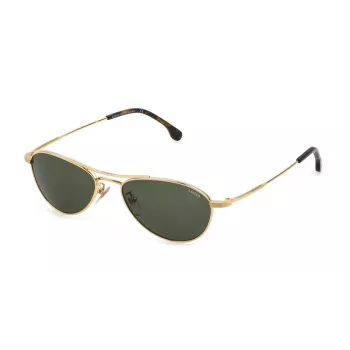 LOZZA SL2400-540300 heren rechthoek zonnebril Havana bruin 54/20/145 mm UV400