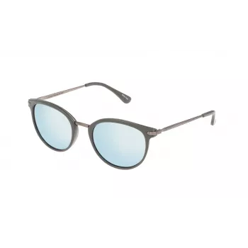 LOZZA SL4027M519GWX unisex zonnebril - Havana acetaatmontuur, bruine polycarbonaatglazen, UV400-bescherming, 51/20/140 mm