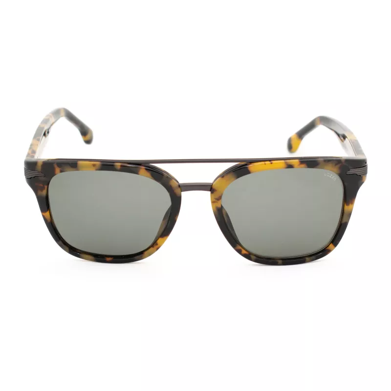 LOZZA SL4112M-0960 herenzonnebril havana rechthoekig acetaat volledige rand UV400