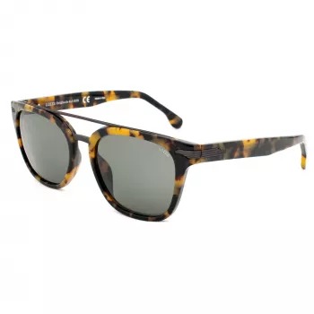 LOZZA SL4112M-0960 herenzonnebril havana rechthoekig acetaat volledige rand UV400