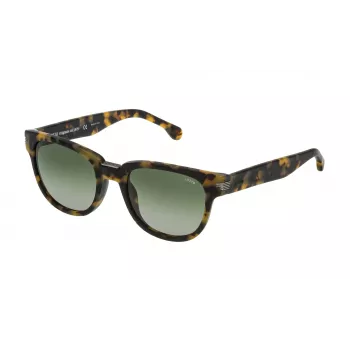 LOZZA SL4134M52960M Unisex Zonnebril Havana acetaat montuur Bruin verloopglas 52mm