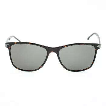 LOZZA SL4162M-0786 Heren zonnebril - Havana acetaat montuur, bruine polycarbonaat glazen, UV400-bescherming, 58/18/140 mm