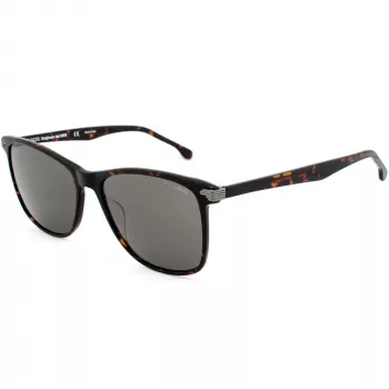 LOZZA SL4162M-0786 Heren zonnebril - Havana acetaat montuur, bruine polycarbonaat glazen, UV400-bescherming, 58/18/140 mm