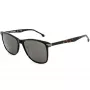 LOZZA SL4162M-0786 Heren zonnebril - Havana acetaat montuur, bruine polycarbonaat glazen, UV400-bescherming, 58/18/140 mm