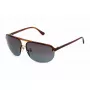 LOZZA SL4260-650706 Heren rechthoek zonnebril donker Havana grijs