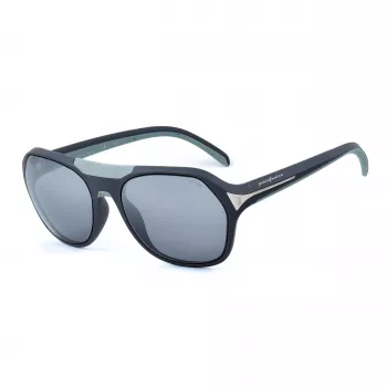 LOZZA unisex zonnebril SLP002M57V94X havana acetaat montuur bruine verloopglazen 57/15/140 mm