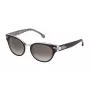 LOZZA Dames Zonnebril SL4075M500APA Havana Acetaat Vierkant Montuur Bruin Verloopglas 50/20/140 mm