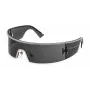 LOZZA dames rechthoekige acetaat zonnebril SL2372S990579 zwart/grijs UV400