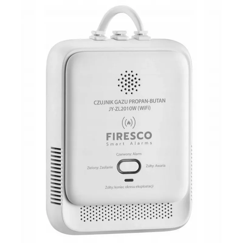 LPG-propaangas-butaan gas sensor Firesco JY-ZL2010W met WiFi Tuya app