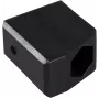 Lucky Prospect deck inserts - zwart geanodiseerd aluminium paar