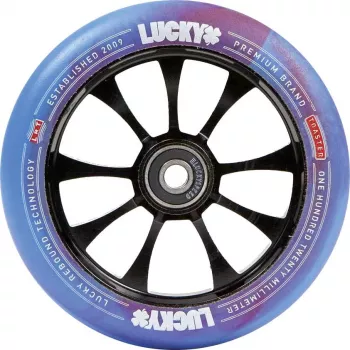 Lucky Toaster 120mm Rood-Blauw Swirl Wiel