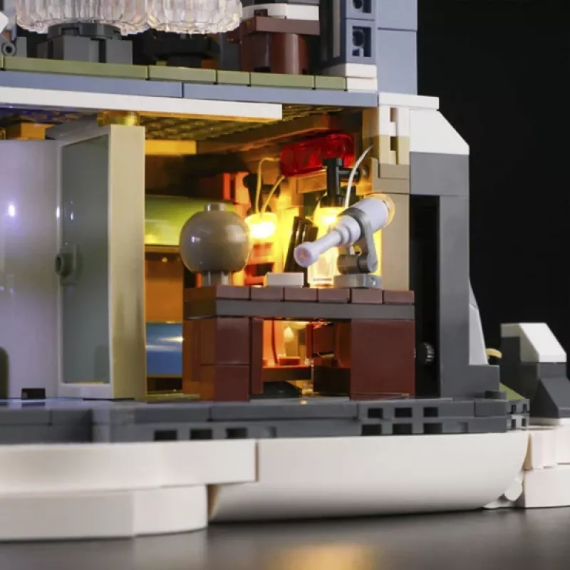 Lumibricks Alpine Observatory verlicht bouwsteenset (1180 onderdelen)