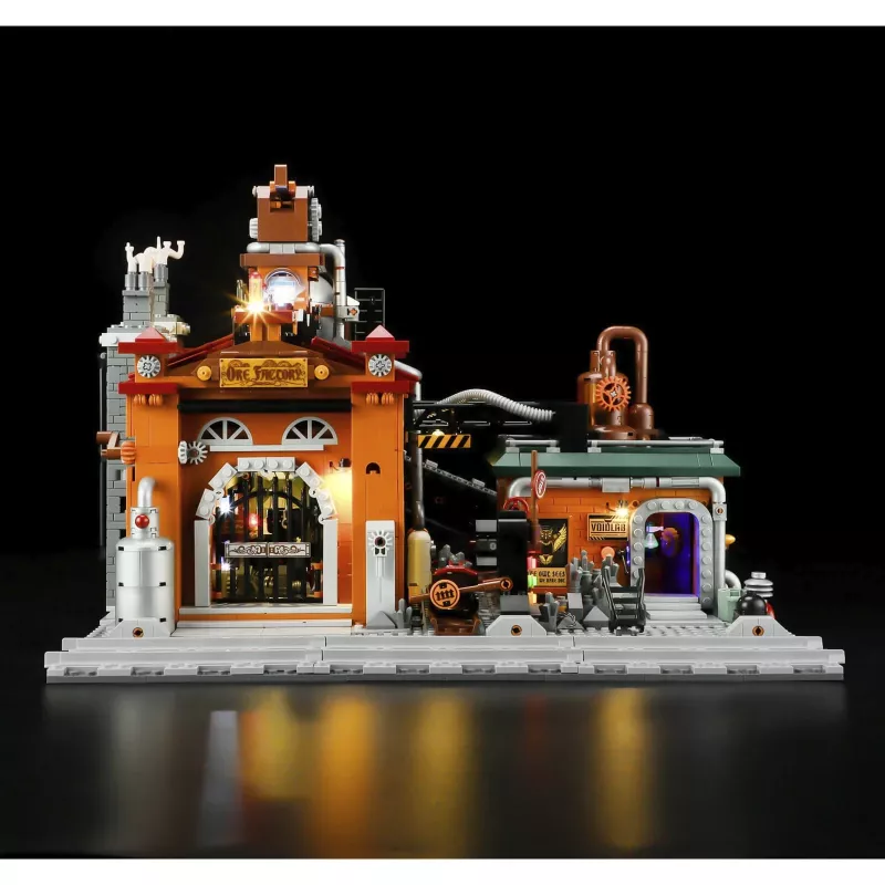 Lumibricks Steampunk Ertsfabriek LED bouwstenen set