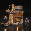 Lumibricks Steampunk Mechanical Workshop bouwsteenset met LED-verlichting - 2150 onderdelen