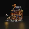 Lumibricks Steampunk Mechanical Workshop bouwsteenset met LED-verlichting - 2150 onderdelen