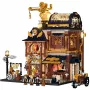 Lumibricks Steampunk Mechanical Workshop bouwsteenset met LED-verlichting - 2150 onderdelen