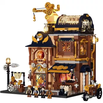 Lumibricks Steampunk Memory Shop DIY miniatuur poppenhuis bouwpakket
