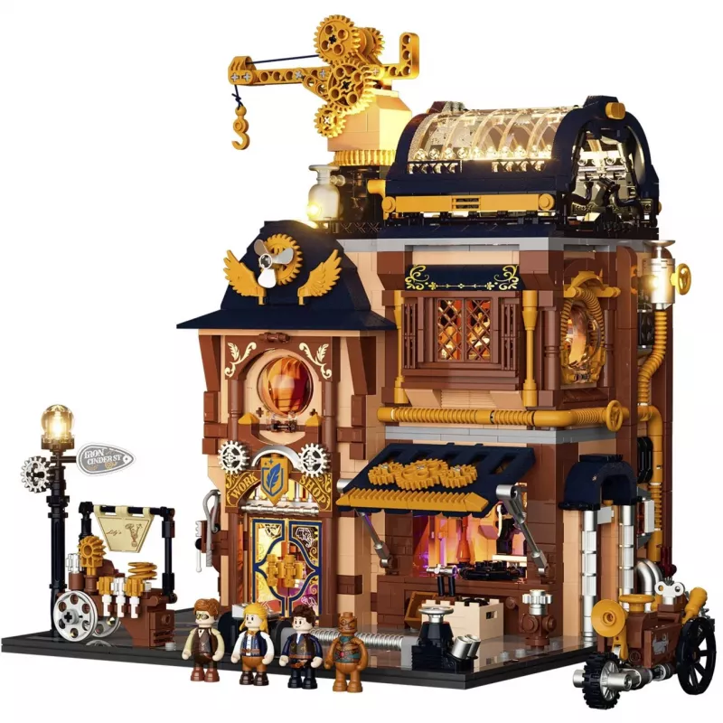 Lumibricks Steampunk Memory Shop DIY miniatuur poppenhuis bouwpakket