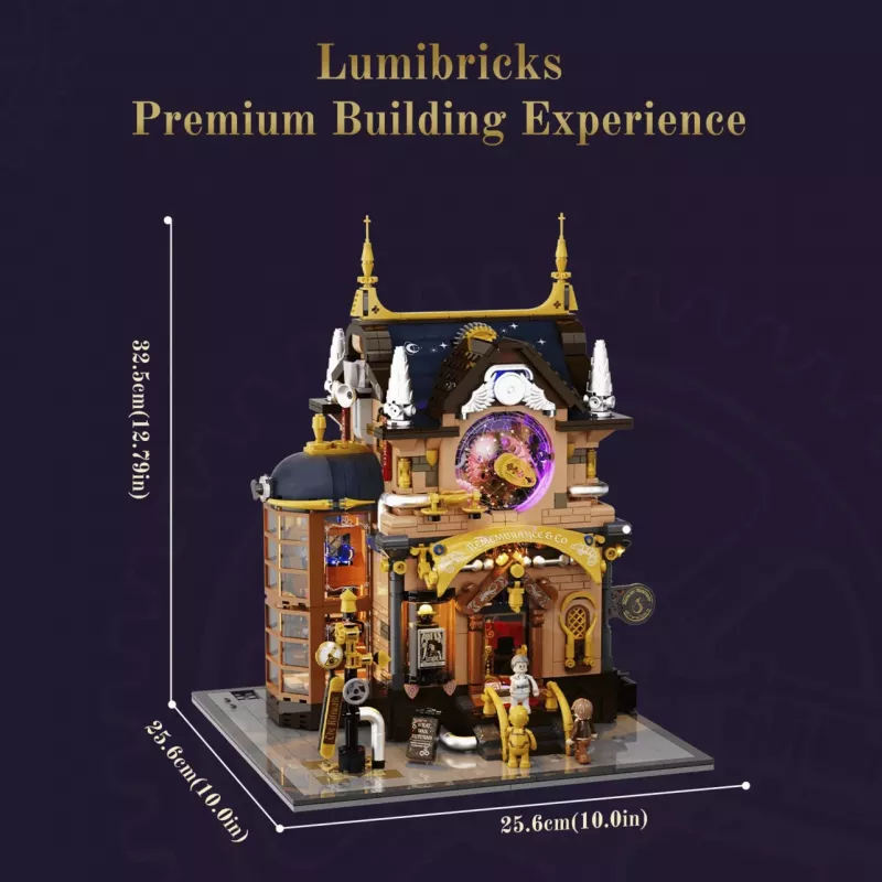Lumibricks Steampunk Memory Shop DIY miniatuur poppenhuis bouwpakket