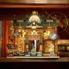 Lumibricks Steampunk Time Rift Library DIY miniatuur book nook bouwset