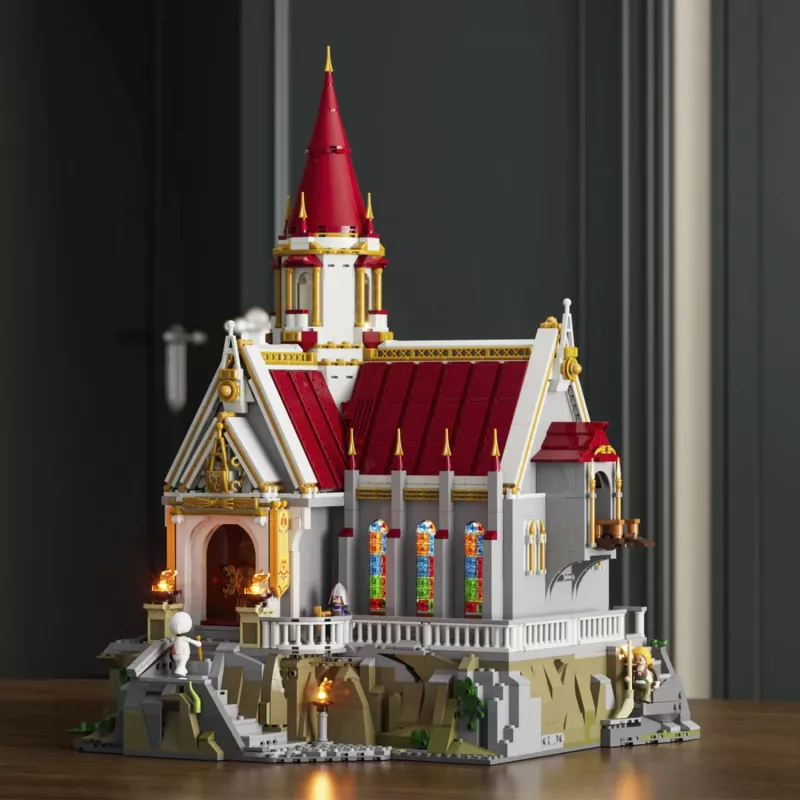 Lumibricks Schatkamer van het koningskasteel bouwstenenset met LED-verlichting (985 onderdelen)