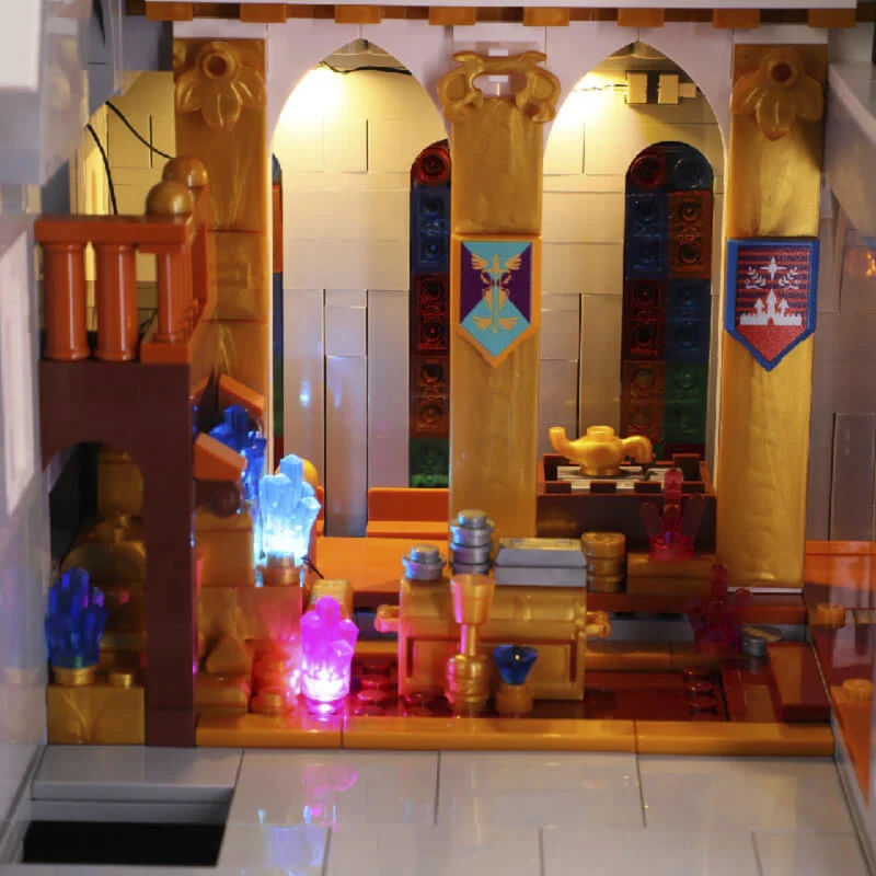 Lumibricks Schatkamer van het koningskasteel bouwstenenset met LED-verlichting (985 onderdelen)
