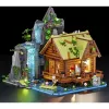 Lumibricks Waterfall Hut bouwstenenset met LED-verlichting