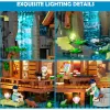 Lumibricks Waterfall Hut bouwstenenset met LED-verlichting