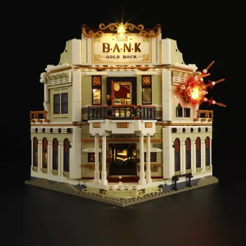 Lumibricks Western Bank Heist bouwset 1050 onderdelen