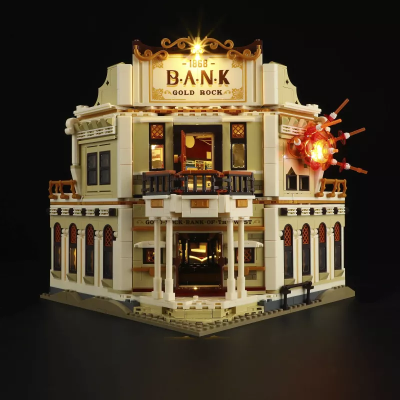 Lumibricks Western Bank Heist bouwset 1050 onderdelen