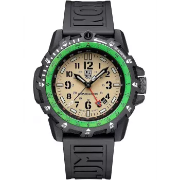 Luminox Atacama Field Day Date herenhorloge XL.3321 45mm zwarte wijzerplaat zwarte leren band