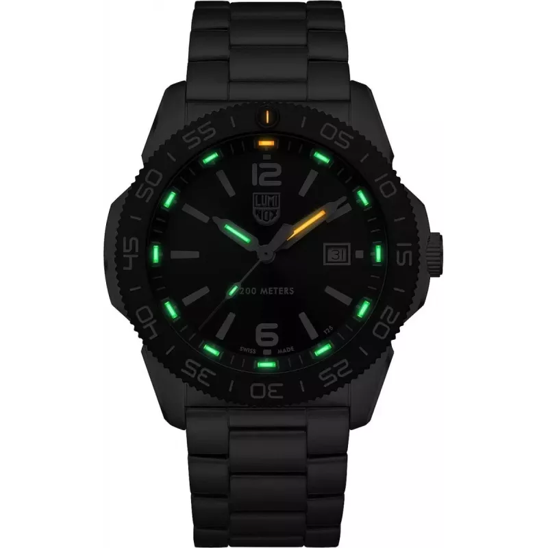 LUMINOX heren duikhorloge XS.3137 44mm Carbonox Zwitsers quartz
