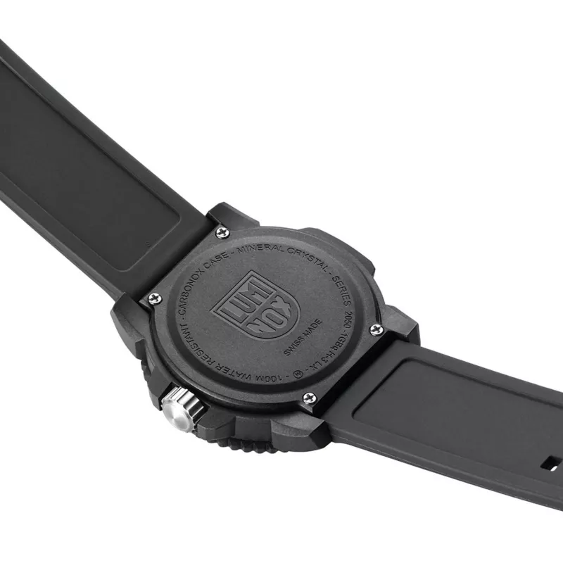 LUMINOX heren X2.2055.1 automatisch horloge 44mm bruin leer