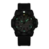 LUMINOX heren X2.2055.1 automatisch horloge 44mm bruin leer