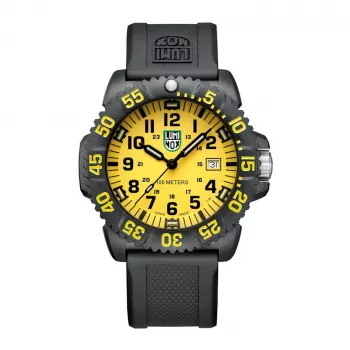 LUMINOX heren X2.2055.1 automatisch horloge 44mm bruin leer