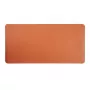 LUMIVIDA HS084936 grote PVC-lederen bureaumat, 1200x600 mm, oranje