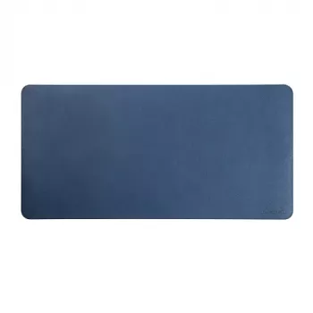 LUMIVIDA grote PVC-lederen bureaumat 1200x600 mm blauw