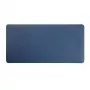 LUMIVIDA grote PVC-lederen bureaumat 1200x600 mm blauw