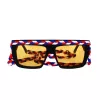 M Missoni dameszonnebril MMI0086S807 zwart grijs vierkant acetaat 57mm