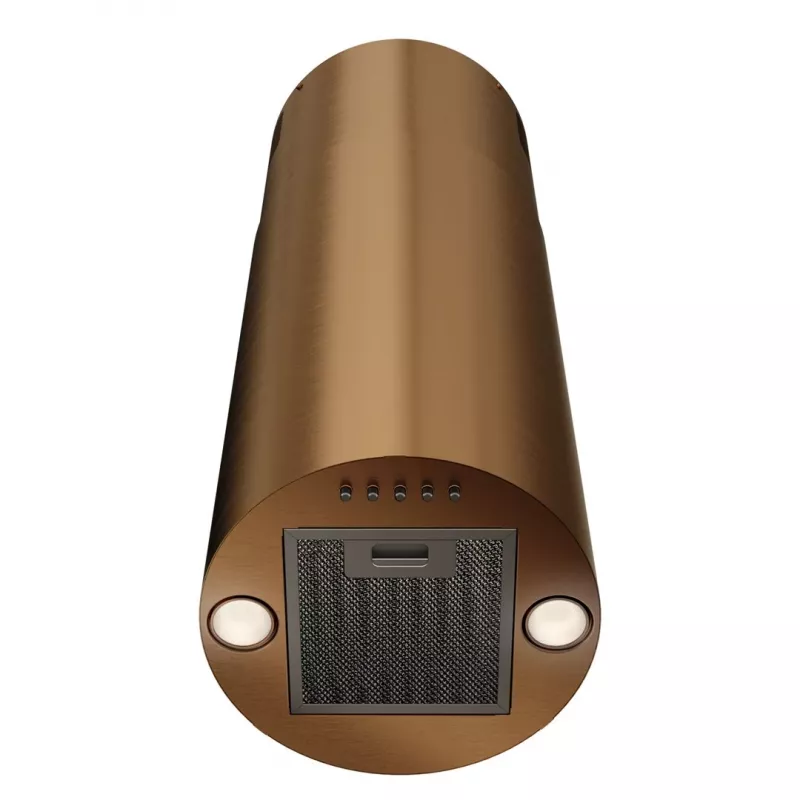 MAAN ELBA PB 31 Glossy Copper 50 cm wandafzuigkap